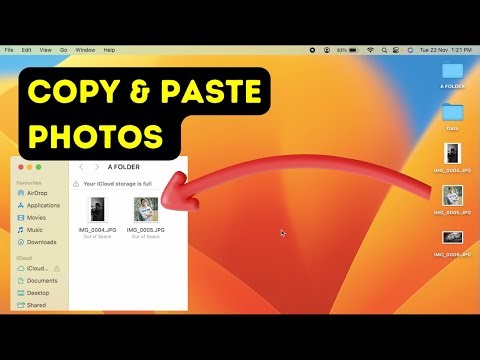 How to Move Files in Macbook Air/ Pro or iMac