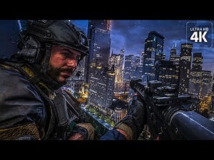 TF-141 / Marsoc Marines｜Chicago Terrorist Attack｜Modern Warfare 2｜2022｜Ending｜4K