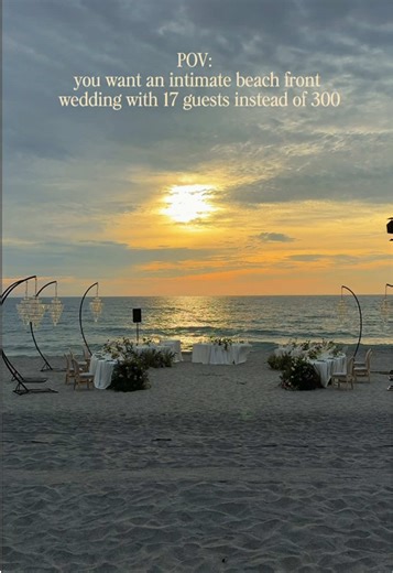 Intimate Beach Wedding Inspiration and Makeup Tips