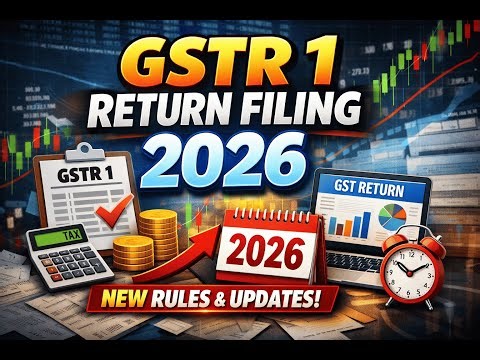 GSTR-1 Return Filing 2026 | Step-by-Step Guide with Latest Rules #gst #gstreturnfiling
