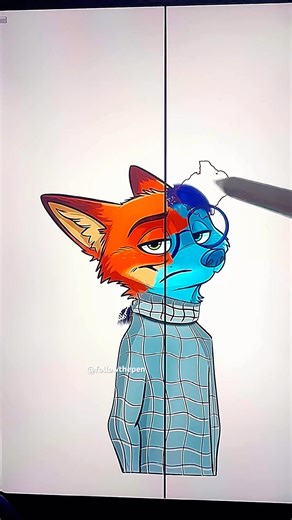 ✨I turned Fox from Zootopia into Sadness✨ and result is so cool