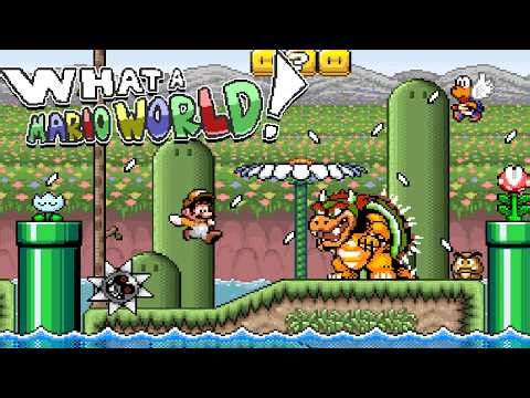 What a Mario World | Super Mario World Rom Hack (2026) - Full Gameplay