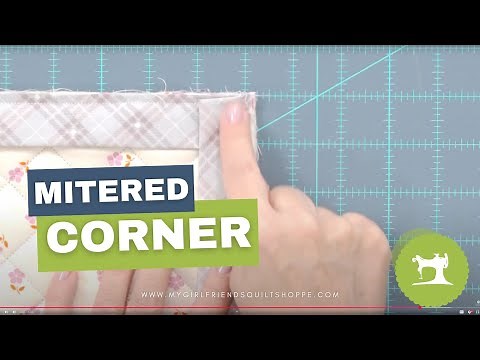Master Perfect Mitered Corners for Quilt Binding!