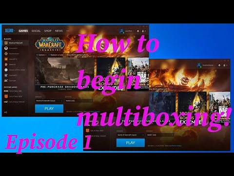 So you've decided to multibox World of Warcraft - how to get started and how to Recruit a Friend RaF