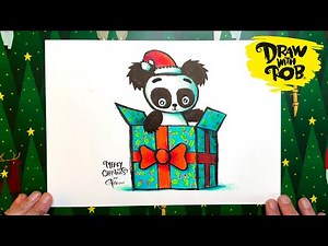 #DrawWithRob 147 Christmas Present