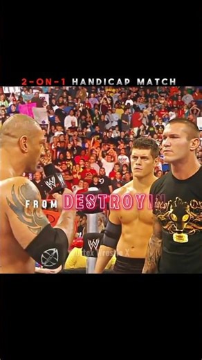 Batista vs Dibiase & Rhodes 🔥🥶| 2-on-1 Handicap Match 🥵 Edit