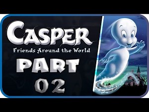 Casper Friends Around the World Walkthrough Part 2 (PS1) London & Paris (Boss)