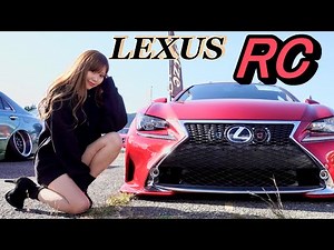 [Lexus RC] A shiny red RC is here! The interior is also elegantly customized while still retainin...