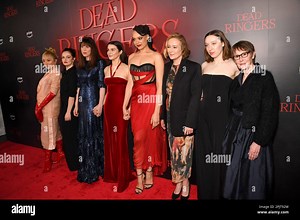 New York, USA. 03rd Apr, 2023. Poppy Liu, Emily Meade, Alice Birch, Rachel Weisz, Britne Oldford, Jennifer Ehle, Kitty Hawthorne and Susan Blommaert attend the 'Dead Ringers' Prime Video series premiere at Metrograph in New York, NY on April 3, 2023. (Photo by Efren Landaos/Sipa USA) Credit: Sipa USA/Alamy Live News Stock Photo - Alamy