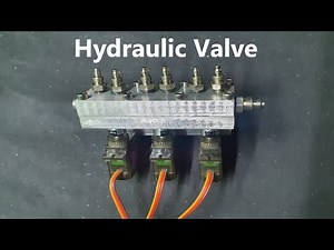 Homemade Hydraulic : Make 3-way Hydraulic Directional Valve