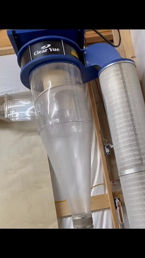 31 reactions · 6 comments | Dust collection that you can Vue at work #woodworking #dustcollection #woodworkingtools #cyclonedustcollector | Clear Vue Cyclones | Facebook