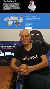 💥💥💥News! Spectrum Collectors Edition MIT Quickshot II 💥💥💥#thespectrum #retro #gaming #A1200 #RGL