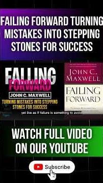 Why Failure Is the Key to Success | Failing Forward Explained 🔥