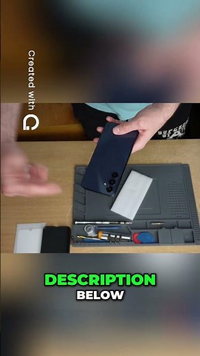 Samsung Phone FIXED B 7000 Adhesive & Screen Protector Magic! #shorts