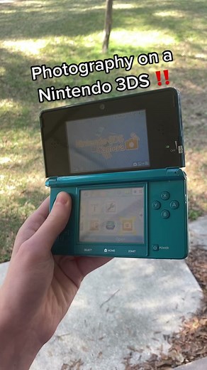 It definitely gives the early 2000s vibe. #photography #3ds #photos #nostalgic #2000s #nintendo #nintendostop #jesus #retro