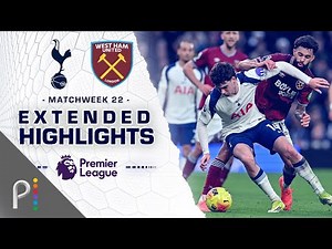 Tottenham Hotspur v. West Ham United | PREMIER LEAGUE HIGHLIGHTS | 1/17/2026 | NBC Sports
