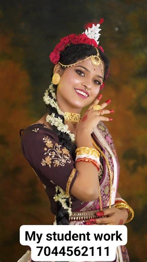 My student work 🥰 kabita dey Photography 📸 Abhijit halder 🥰 admission open Bridal makeup course 🥰 7044562111 Rupa's makeup studio &academy 🥰 #flowerseveryone #hilightseveryonefollowers #fb #kolkata #vrialreels #follower #trending #art #makeupartist #bridal #viralvideo #foryouシpage #hilights | Rupa Sil