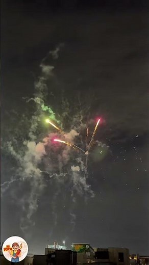 9 shots hot stuff (2 inch shell) by tiger fireworks