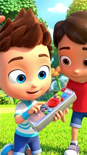 Mini Maxx and the Magic Remote! 🤖 #kids #cartoon