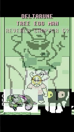 Deltarune Chapter 5 REVEAL by TREE EGG MAN DIALOG? #deltarune #undertale #sans #tobyfox #livestream