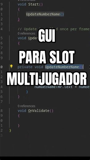 Player Slot in Multiplayer Menu in #unity #gaming #gamedevblog #videogame