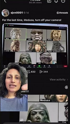 Medusa on Zoom: Greek Myth Meets Modern Art History