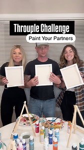 316K views · 151 reactions | Throuple Challenge! Paint your partners!  #throuple #campthrouple #polyamory #challenge #painting | Camp Throuple | Facebook