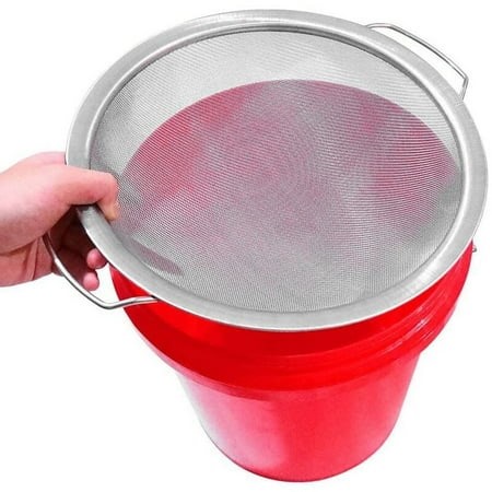 Paint Strainer Stainless Steel Paint Emulsion Honey Funnel Filter Lid Filter Tool Product 60-Mesh 11.4 Inch Width - Walmart.ca