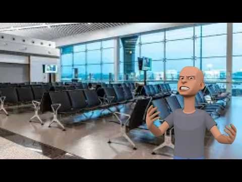 Classic Caillou misbehaves at the Airport/Grounded