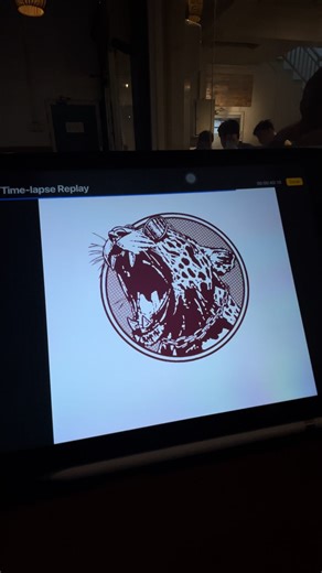 TIGER DESIGN 🤟 #artwork #procreate #designs #illustration