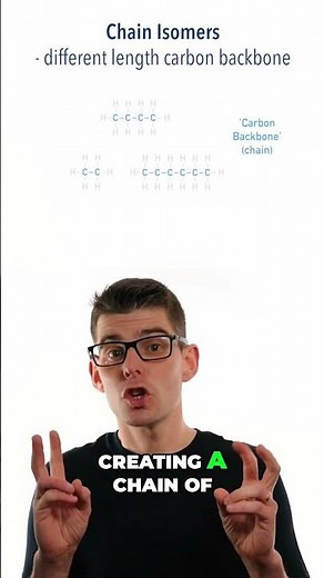Chain Isomers Explained — Carbon Backbone Structure! 🔗