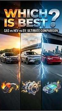 Gas vs Hybrid vs Electric: Which Car Should YOU Buy?