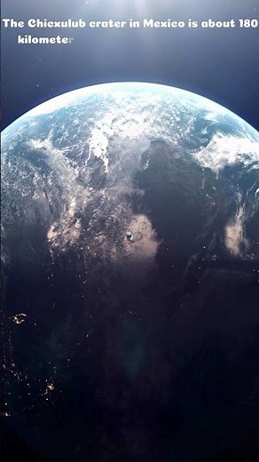 The Asteroid Crater in Mexico That Killed the Dinosaurs
