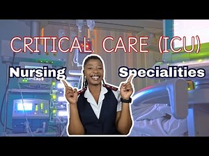 CRITICAL CARE NURSING | ICU, PICU, NICU, CCU, VICU | Nursing Specialities