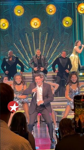 Jeremy Jordan sings “Splish Splash” in his first JUST IN TIME performance on Broadway as Bobby Darin