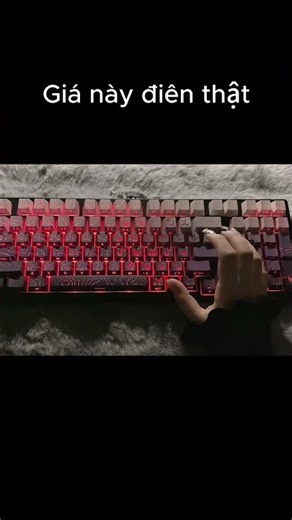 Anh em Thấy màu tím xuyên led này có sáng không #keyboard #gaming