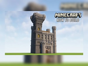 【Minecraft建筑教程】如何建造中世纪要塞教程_哔哩哔哩bilibili_我的世界