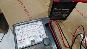 Testing PANASONIC 6V-4.5A Thanks for buying Tin Velasquez. 😊😊😊 For more inquiries please reach us thru our mobile 09175354969 /09176500302 or landline 5874099. | Deal & Own Trading