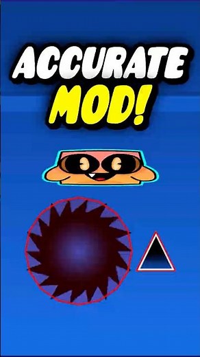 The Accurate Hitboxes Mod Is Real! #geometrydash