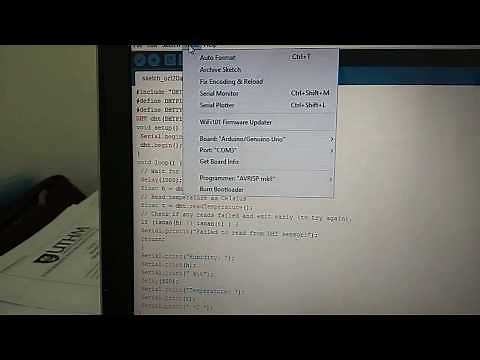 Xbee + DHT11 + Arduino Uno + XCTU (Free sketch available)
