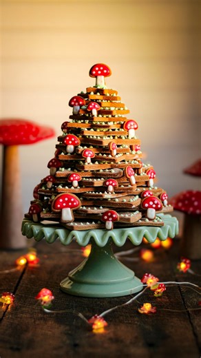 Oh, Christmas Tree! 🎄 How lovely are your gingerbread branches! This stacked cookie Christmas tree is a blast from my past! My grandmother made them growing up! I remember vividly the first time I got to make one! It was such a fun day! ½ cup unsalted butter - softened (or shortening) ⅔ cup light brown sugar 3 ½ cups all-purpose flour, plus more for dusting 1 tablespoon ground ginger 1 ½ tablespoon ground cinnamon ⅛ teaspoon salt 1/2 cup heavy cream (or any milk) ½ cup molasses Add the flour, g