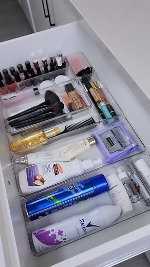 5K views · 929 reactions | If you love a good makeover, you'll fall in love with our Bathroom Organiser Set. ✨️ Perfect for keeping things organised and separated. You'll never have to rummage around to find those missing bobbypins again. 殺 | Blissful Little Home | Facebook