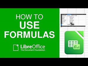 Basic Formulas Every LibreOffice Calc User Should Know (Beginner Tutorial)