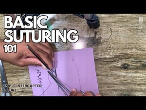 How to Perform a Horizontal Mattress Suture 🧵🧵🪡🪡