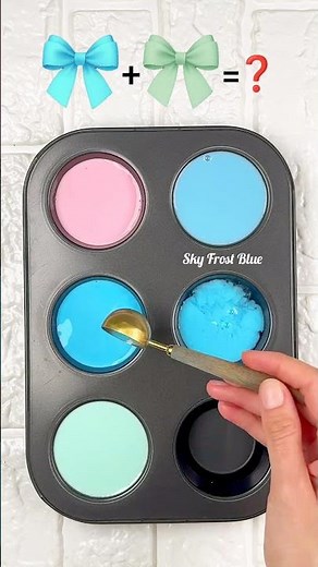 “Pastel Aqua & Pink Blend | Soft Candy Color Mix Tutorial” #colorpalette #artshorts #colorconcept