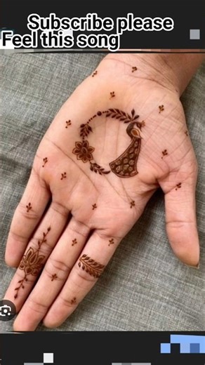 Front hand ## Mehandi design ## stylish # Modern ❤️ easy# royal # trending design