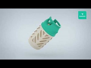 Ragasco composite LPG cylinders - 360° view