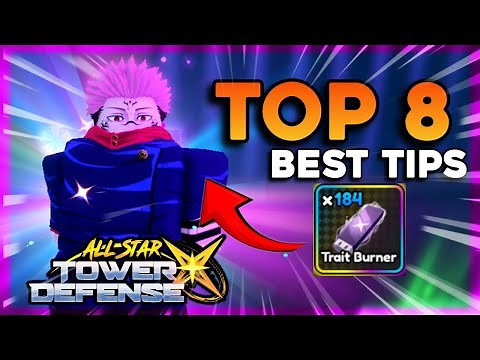 BEST TOP 8 TIPS You Should Be Doing In All Star Tower Defense X Update 1!