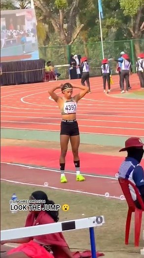 last me dekho long jump #longjump #worldrecord #trackandfield #slowmotion