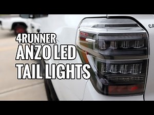 2019 4Runner Anzo LED Sequential Tail Light Install | Flake Garage
